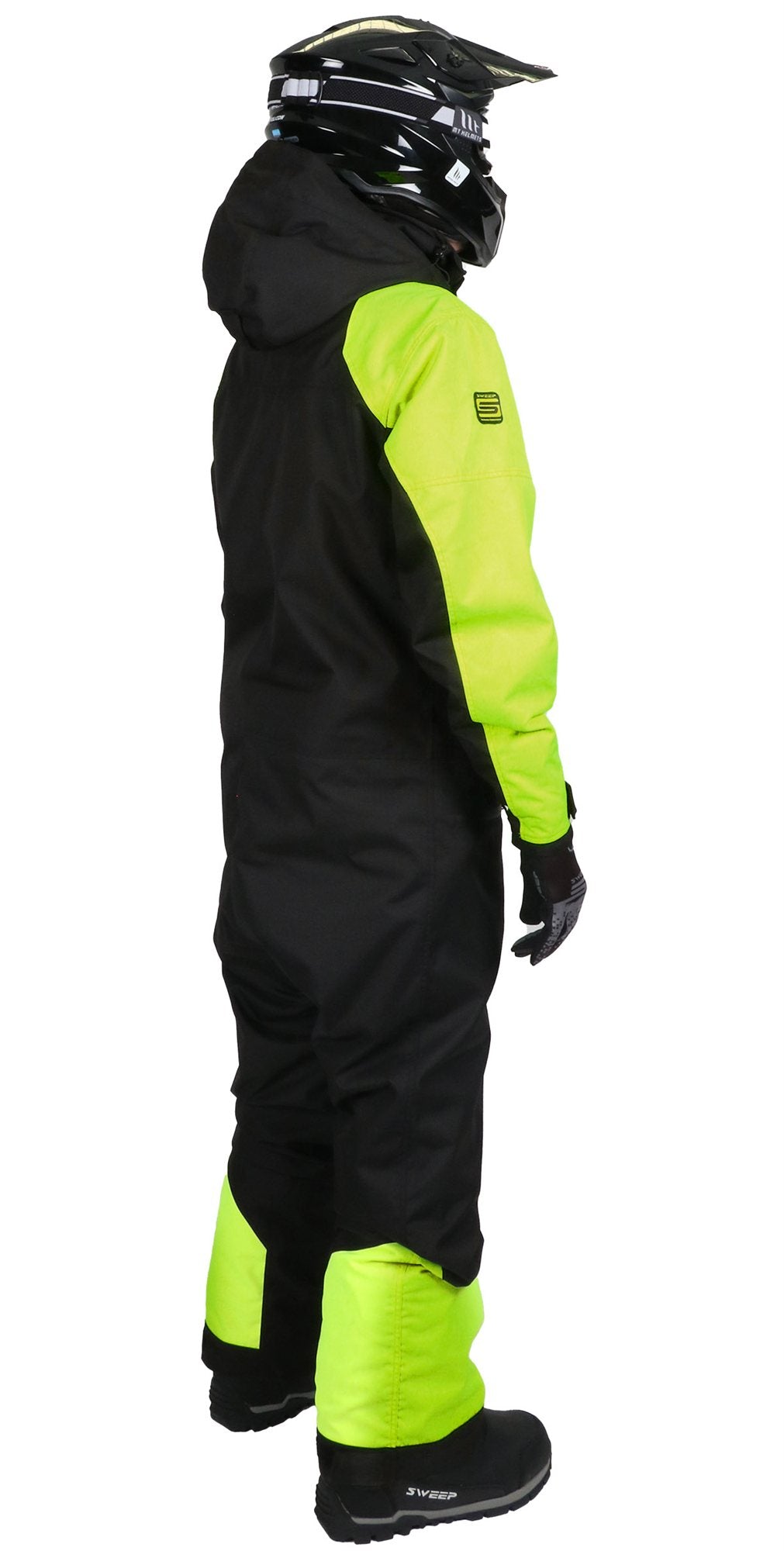 Sweep Vertex Insulated kelkkahaalari, musta/neon keltainen