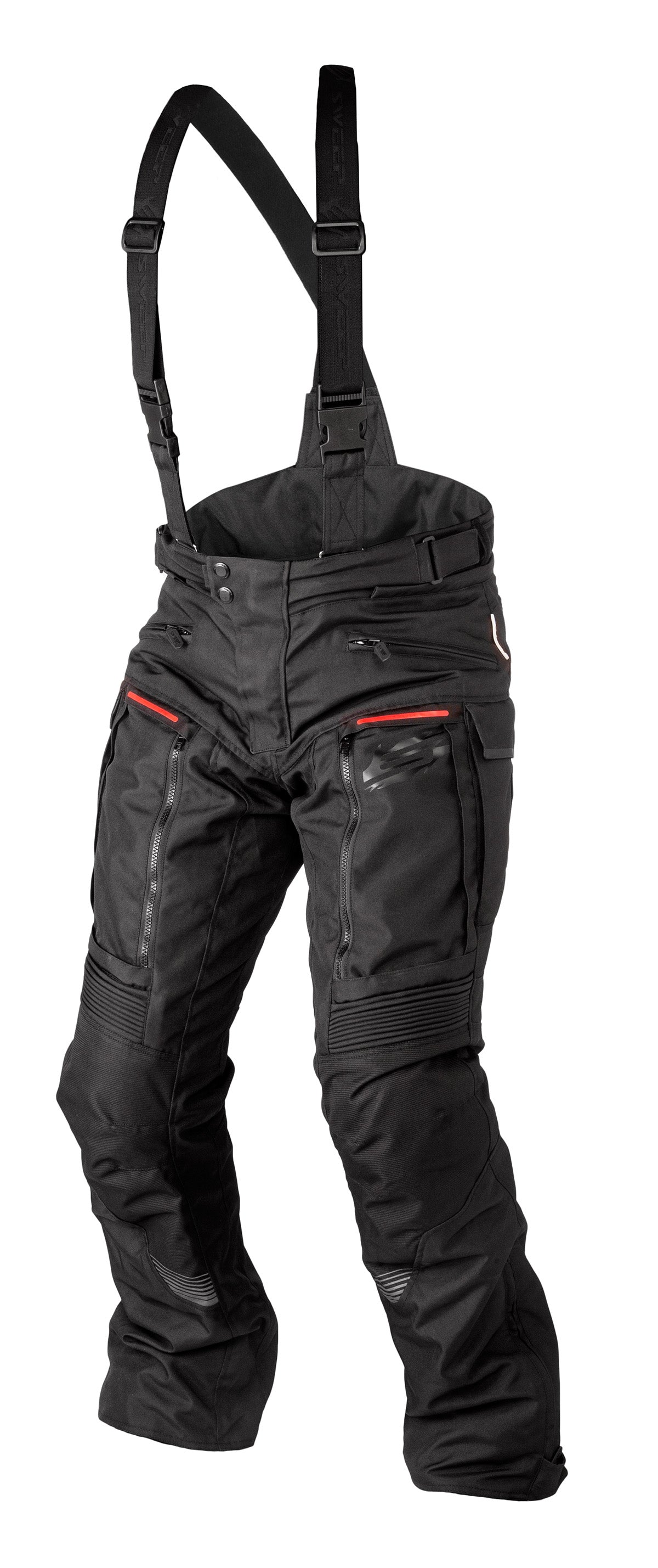 Sweep Rampart mc pant, black/red