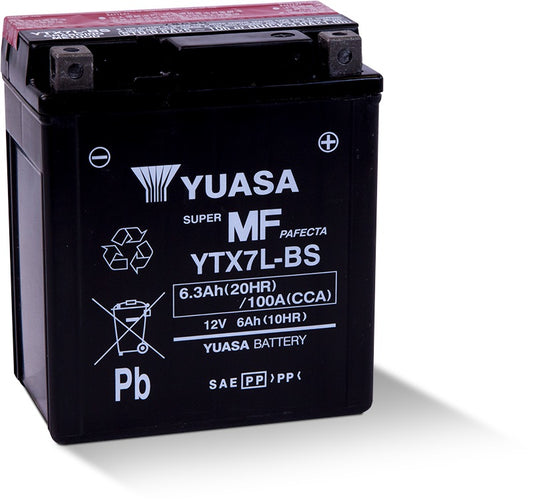 Yuasa MF VRLA Battery YTX7L-BS (CP) 12V 