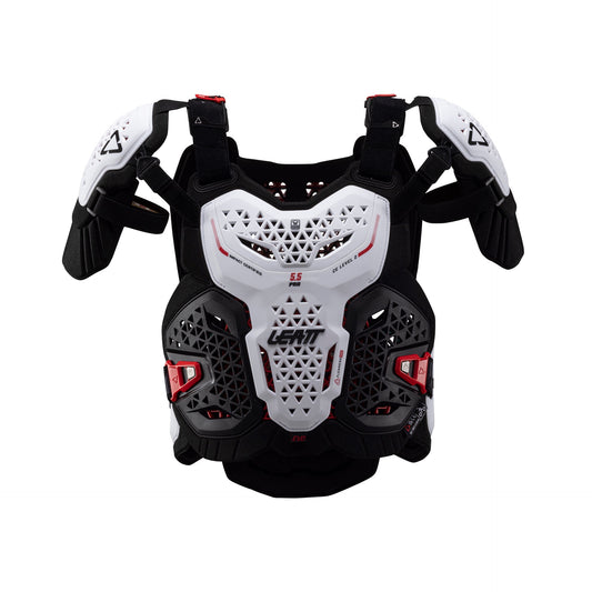 Leatt Chest Protector 5.5 Evo, white, L/XL 172-184cm
