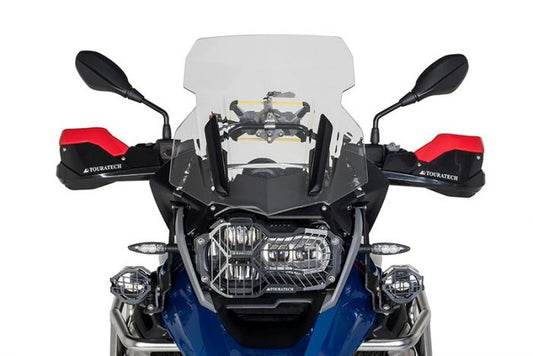 Touratech Windscreen, M, transparent, for BMW R1250GS/Adventure/R1200GS