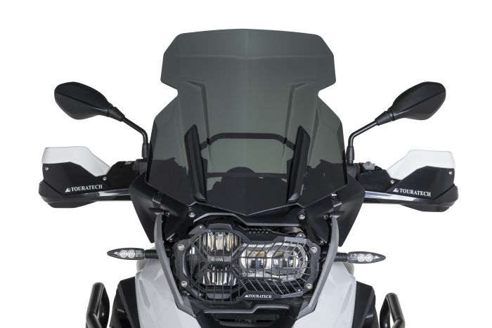 Touratech Windscreen, L, tinted, for BMW R1250GS/Adventure/R1200GS