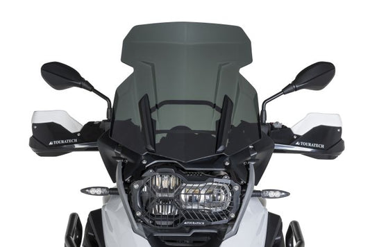 Touratech Windscreen, L, tinted, for BMW R1250GS/Adventure/R1200GS
