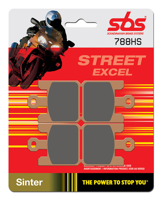 Sbs Brake pads Sintered 788HS